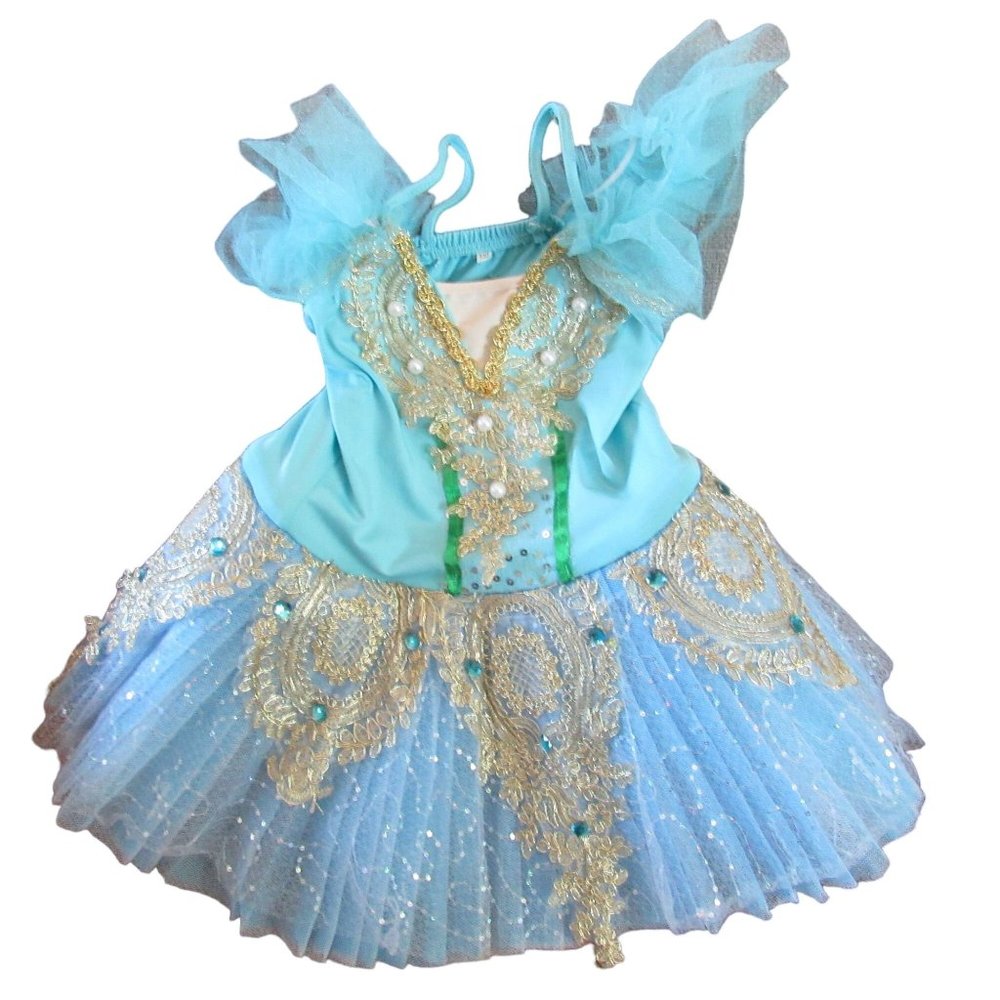 Ballet Platter Tutu LED Light Professional Dance Outfit Girls Size 130 Large